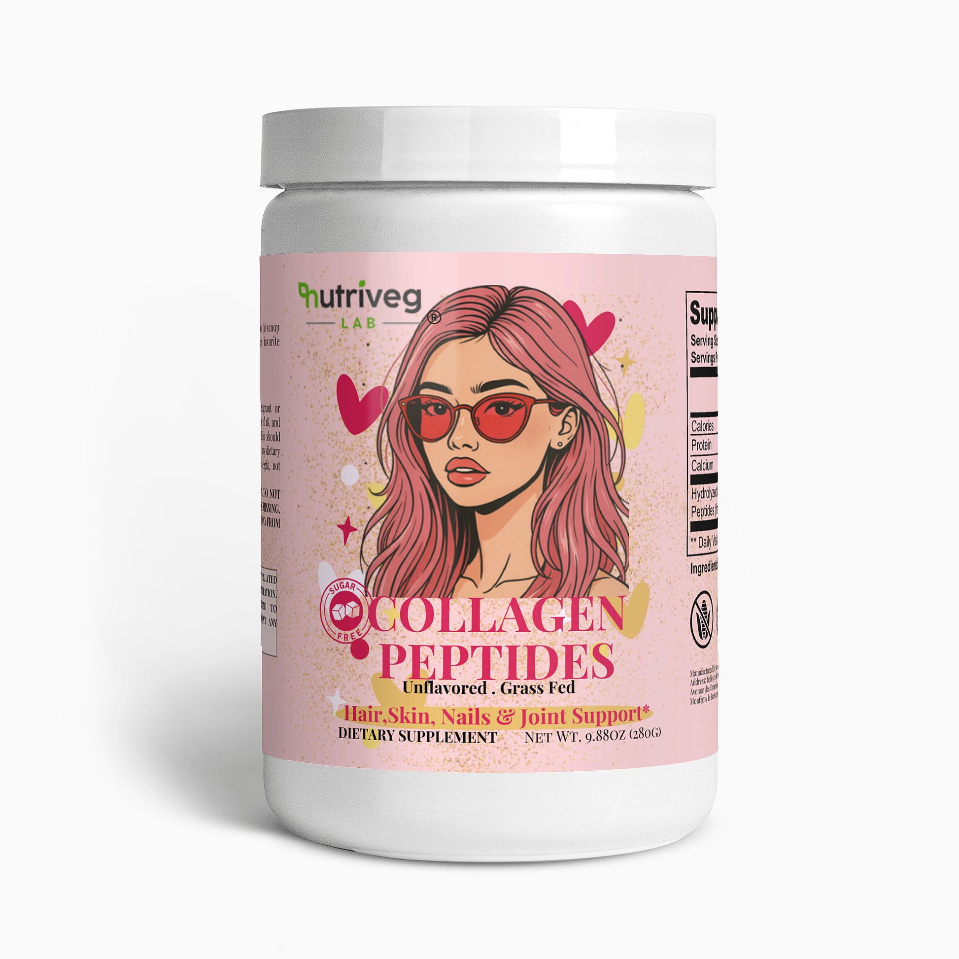Collagen Peptides - Grass-Fed - Hydrolyzed