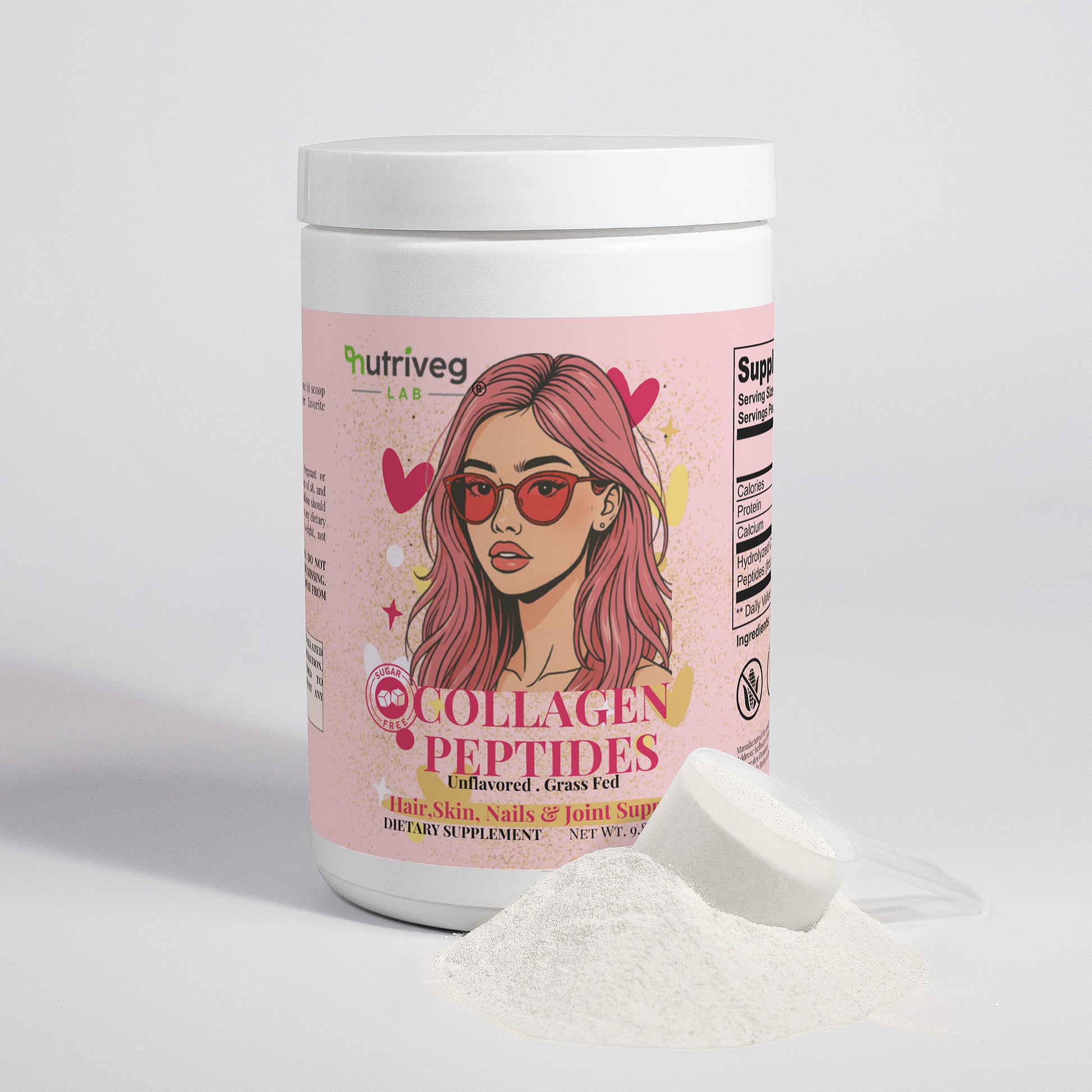 Collagen Peptides - Grass-Fed - Hydrolyzed