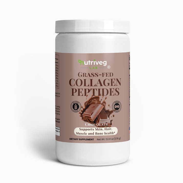 Grass-Fed Collagen Peptide Powder – Chocolate Flavor