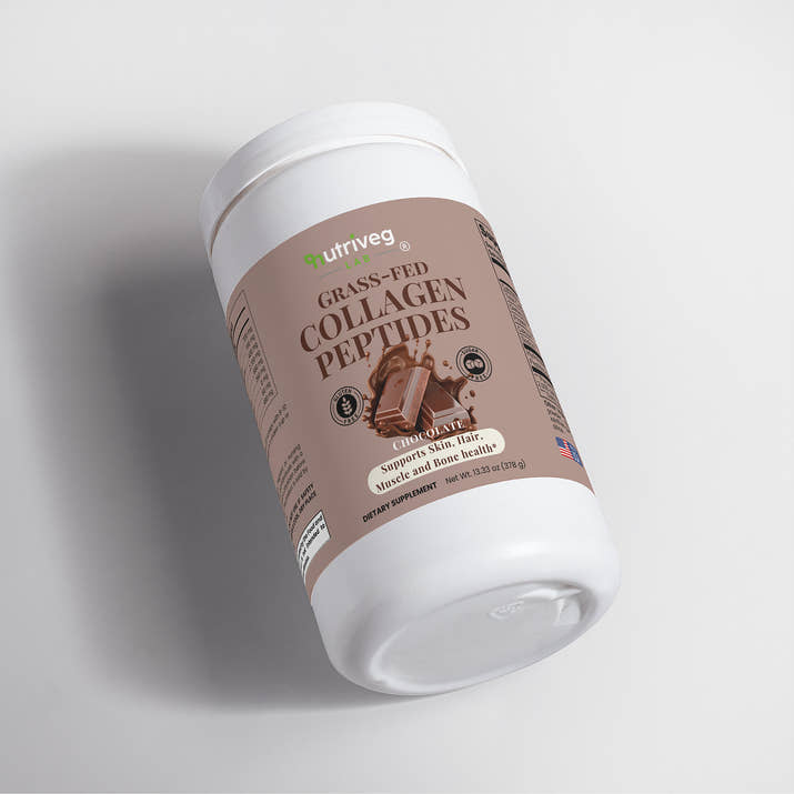 Grass-Fed Collagen Peptide Powder – Chocolate Flavor