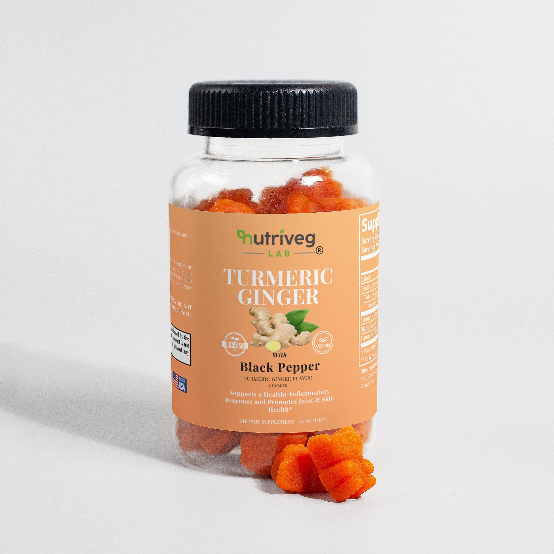 Turmeric Gummies with Pepper Extract
