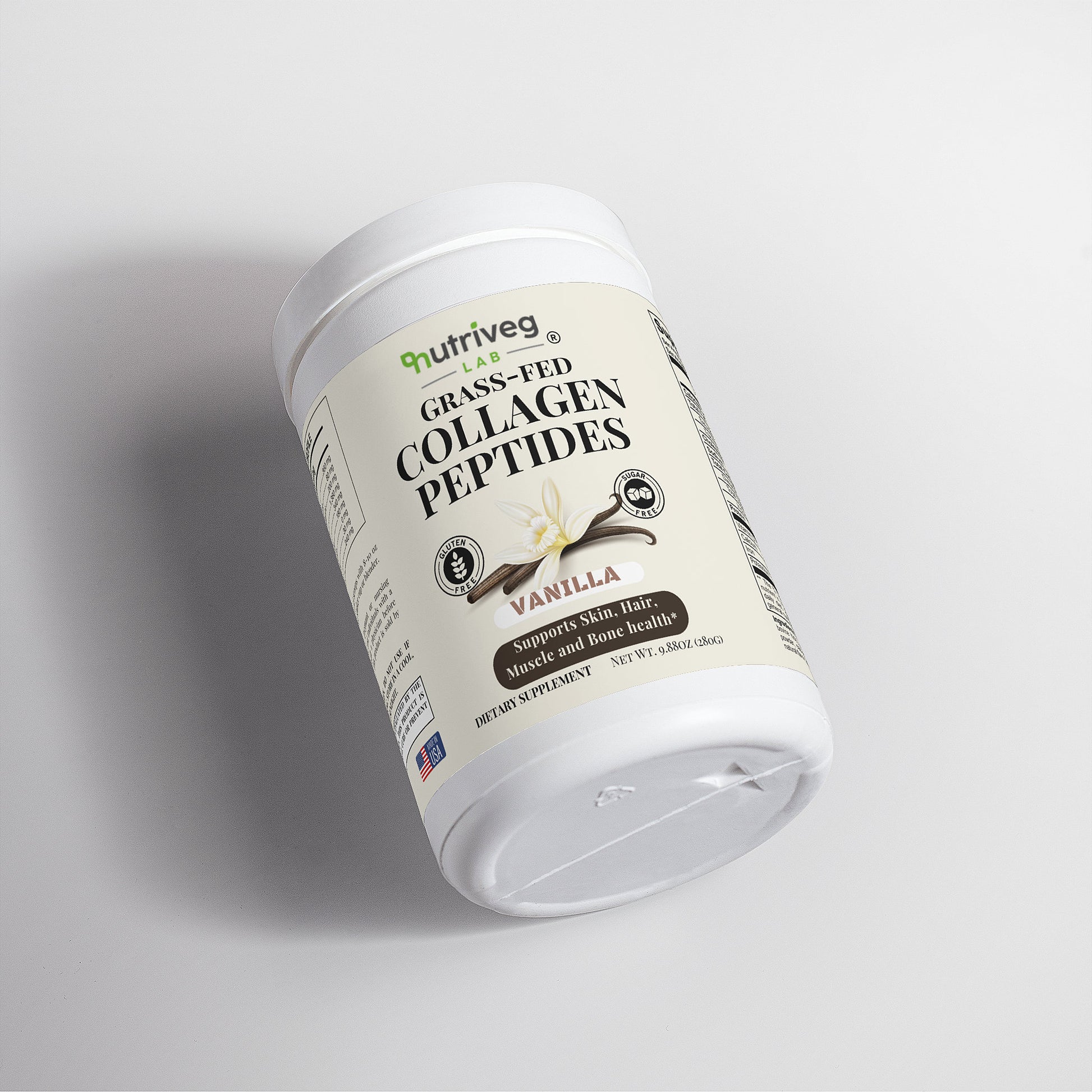 Grass-Fed Collagen Creamer – Vanilla Flavor