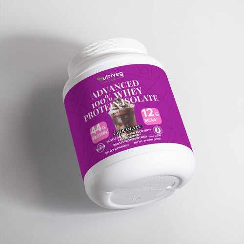 Advanced 100% Whey Protein Isolate – Chocolate Flavor