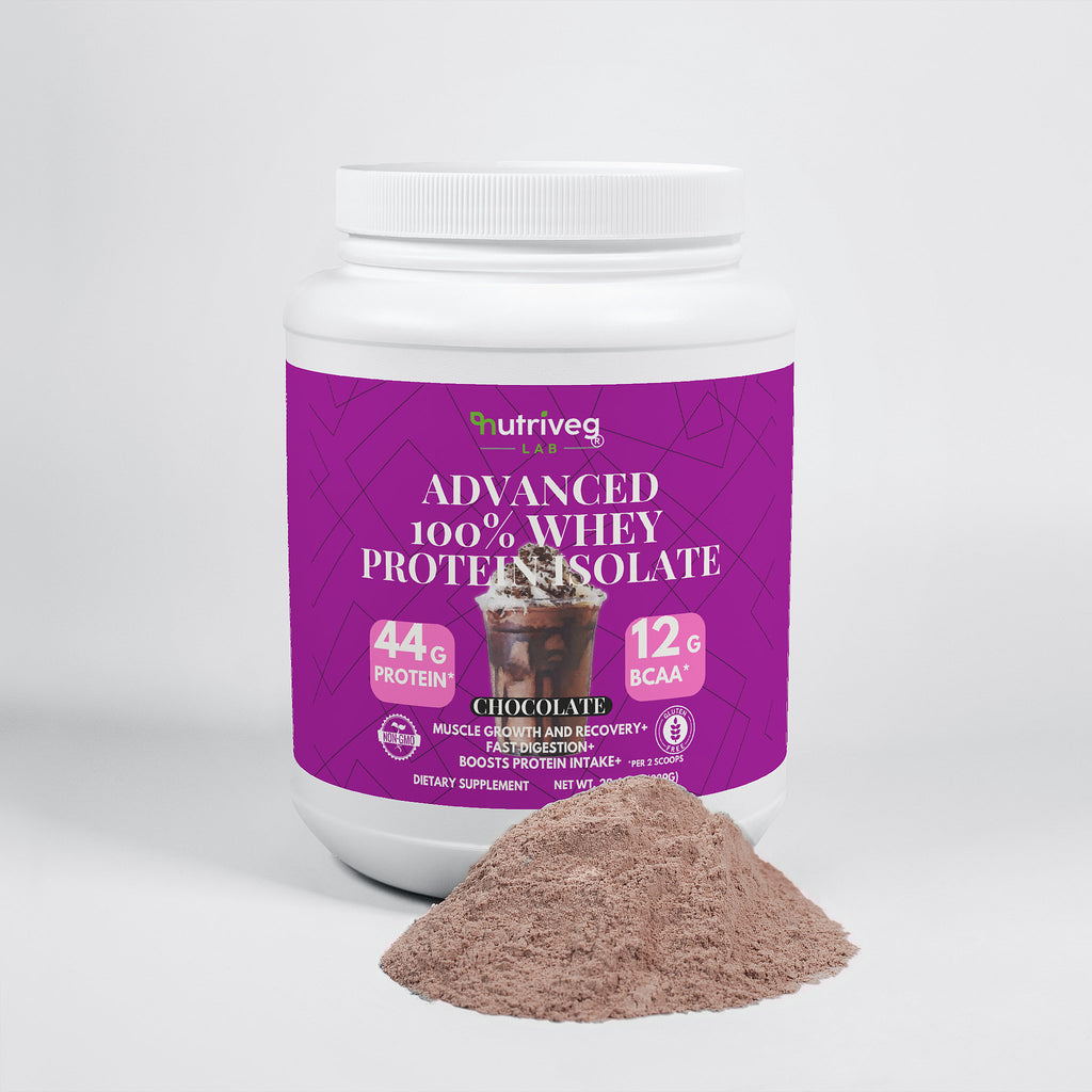 Advanced 100% Whey Protein Isolate – Chocolate Flavor
