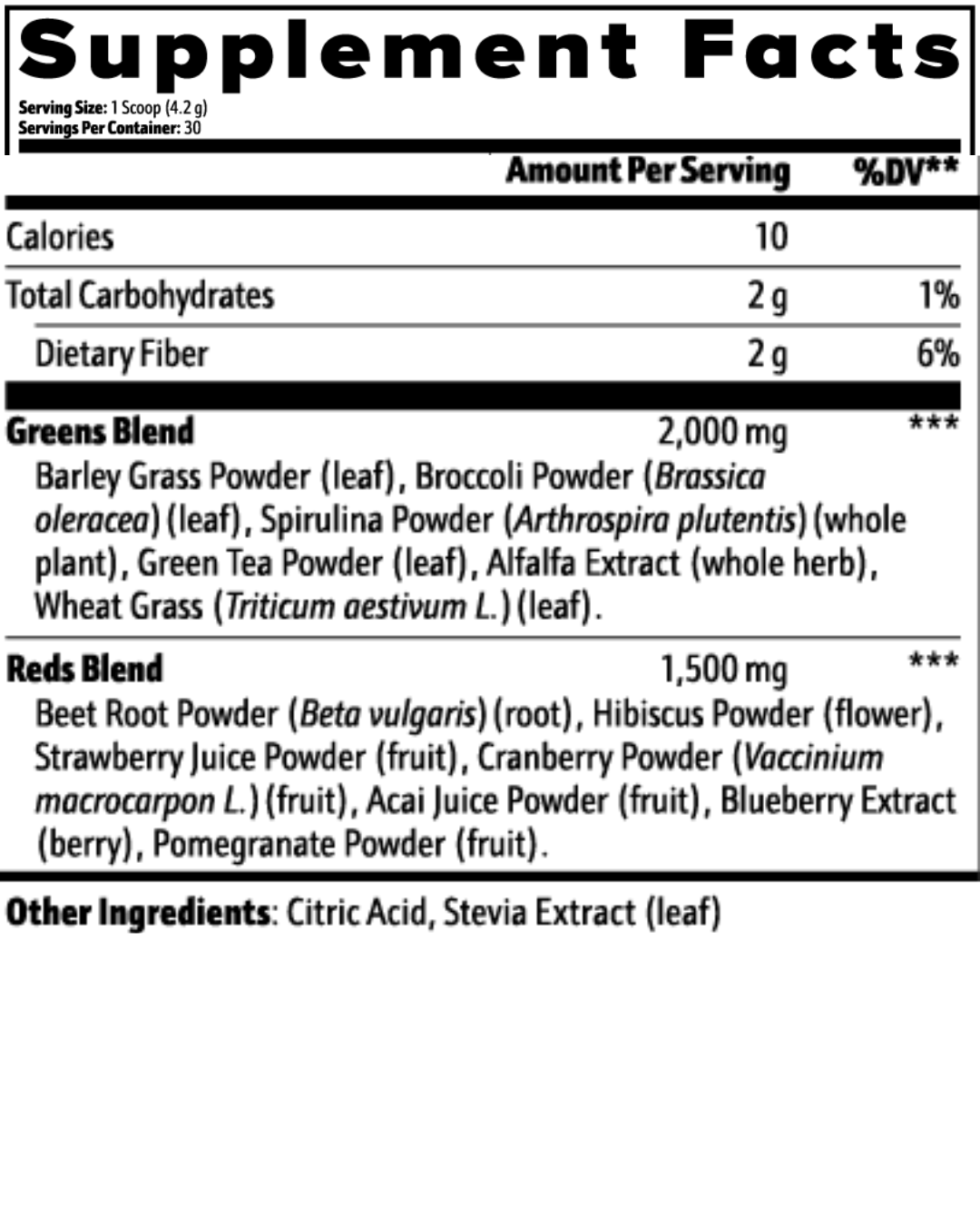 Greens Superfood